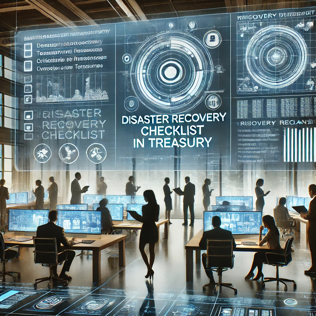 Disaster Recovery Checklist in Treasury