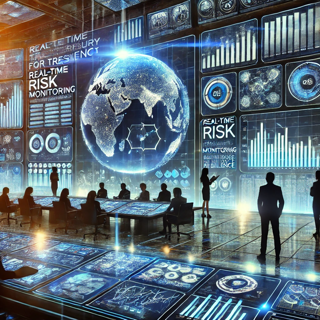 Real-Time Risk Monitoring for Treasury Resilience