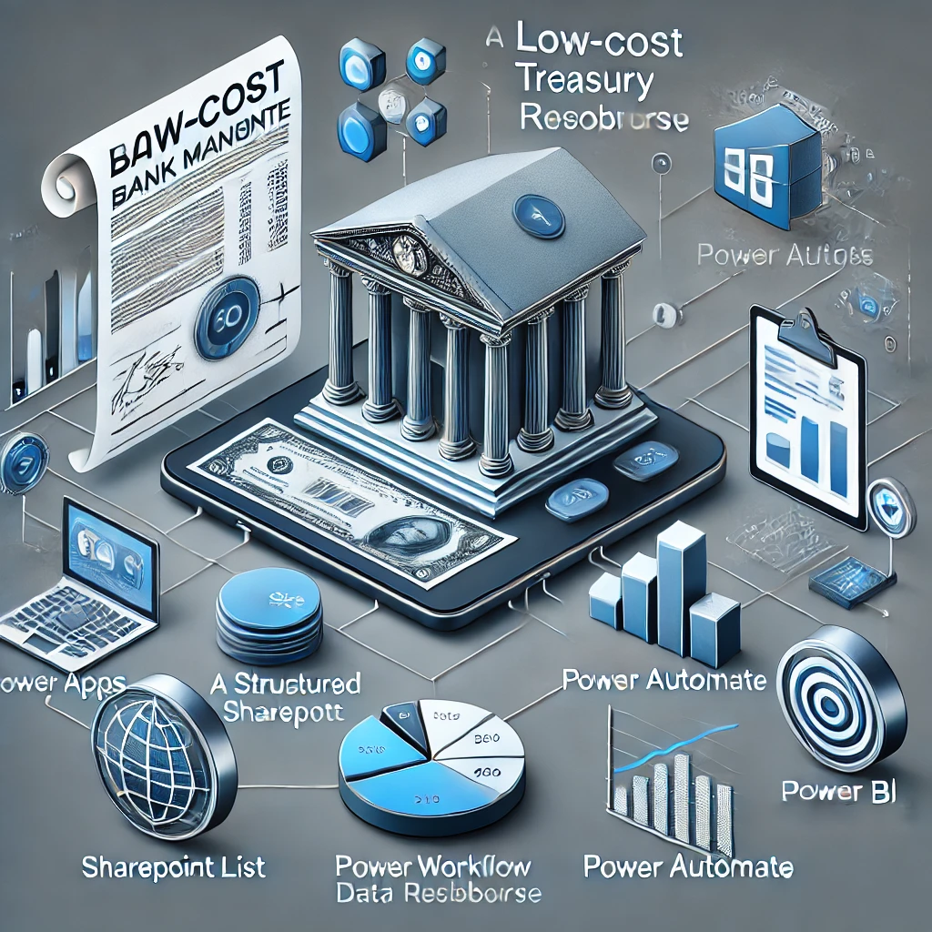 Low-Cost Solution for Bank Mandates & Treasury Data Repository