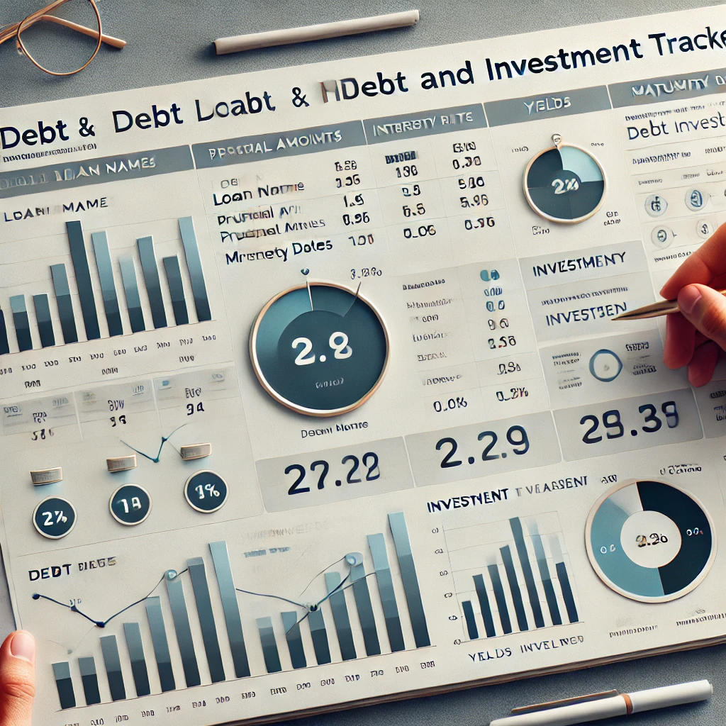 Debt and Investment Tracker: Organize Your Finances with a Custom Dashboard