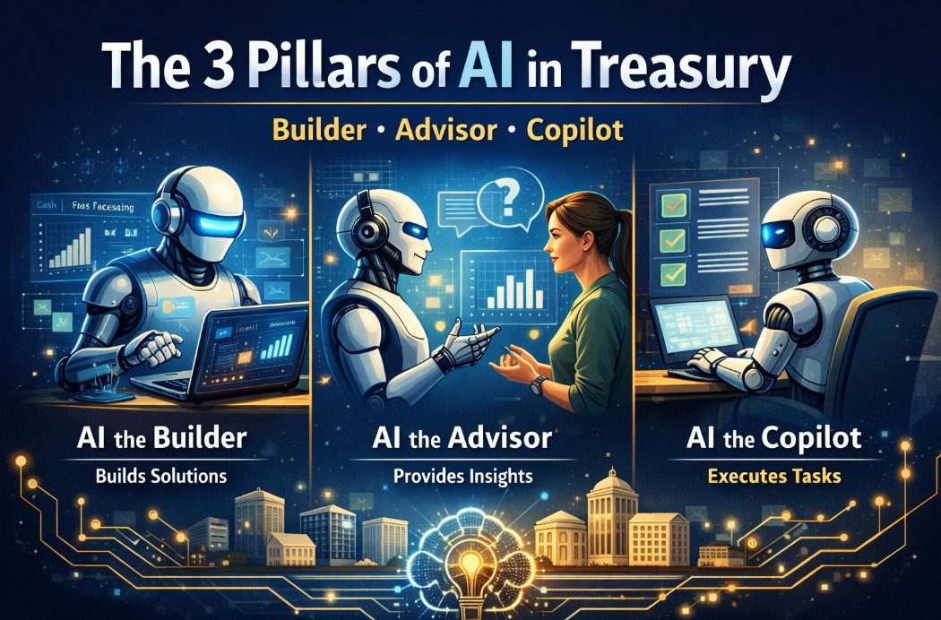 The 3 Ways AI Works in Treasury